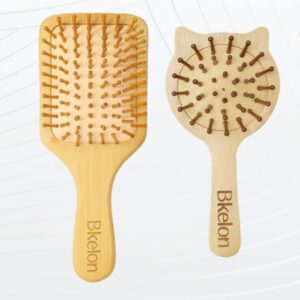 Wooden Bamboo Hair Care Brush Set